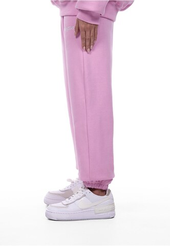 Loosefit Pantalon Dropsize en rose