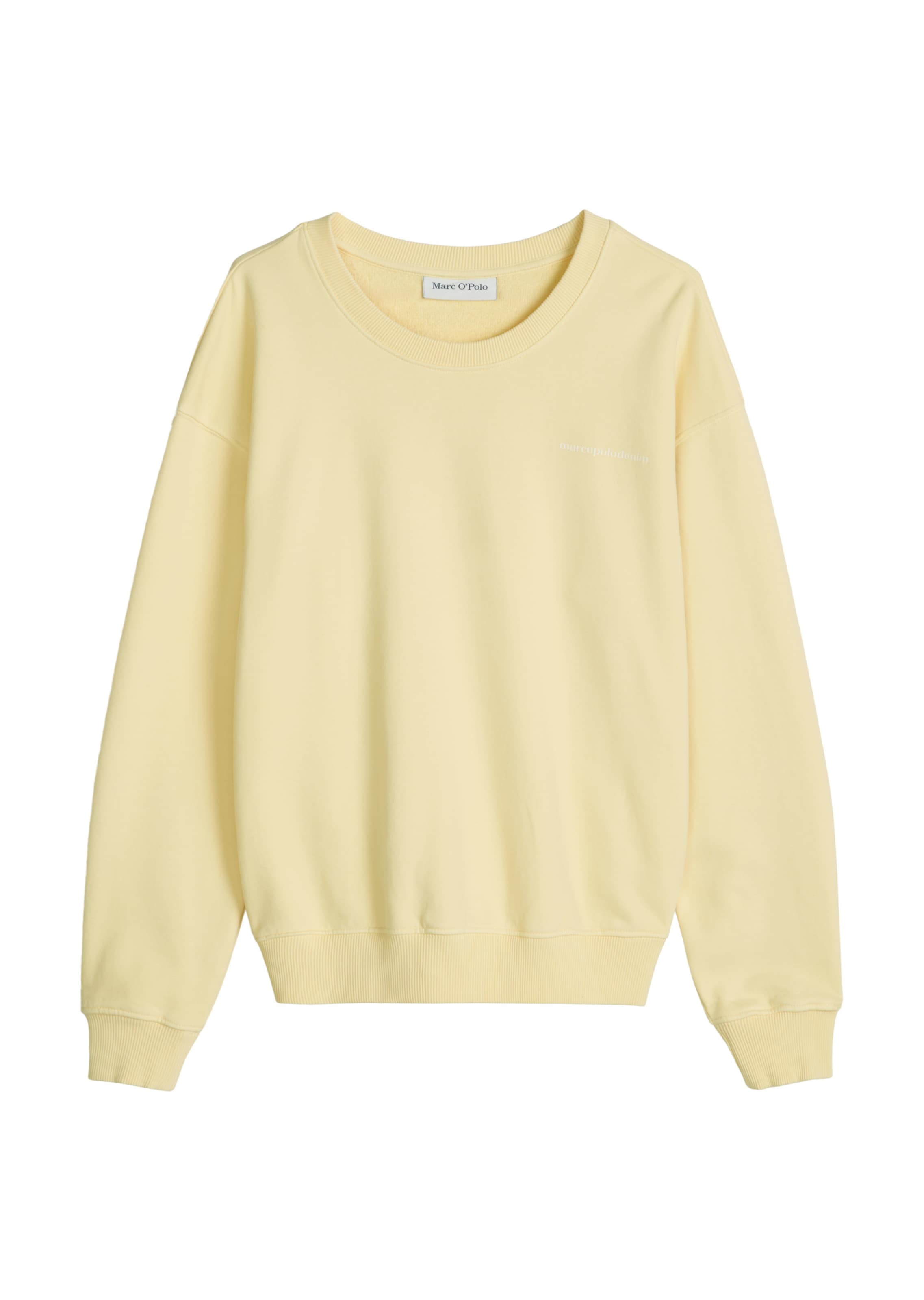Sweat-shirt Marc O'Polo DENIM en jaune : devant