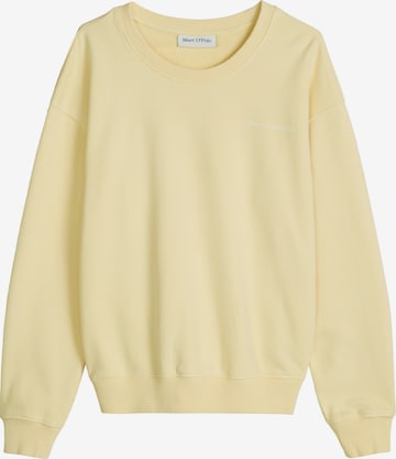 Sweat-shirt Marc O'Polo DENIM en jaune : devant