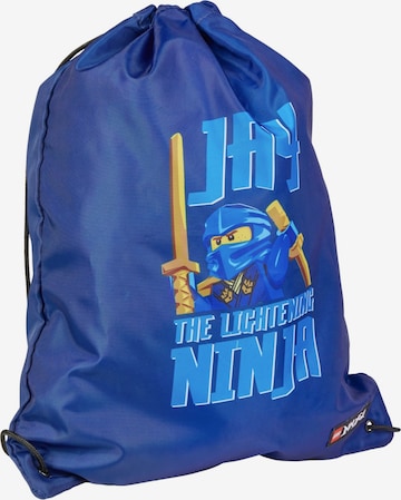 LEGO Turnbeutel 'LEGO Ninjago' in Blau: Vorderseite