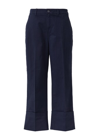 s.Oliver Regular Trousers in Blue: front