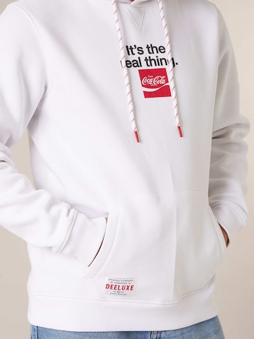 Deeluxe Sweatshirt 'Refresh' in Weiß