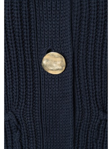 MORE & MORE Knit Cardigan in Blue