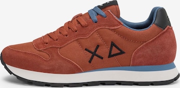 SUN68 Sneaker in Rot: Vorderseite