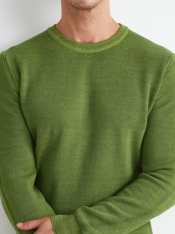 Pull-over Il Lanificio en vert