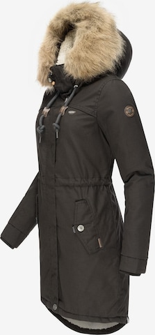 Ragwear Parka 'Tawny' in Schwarz