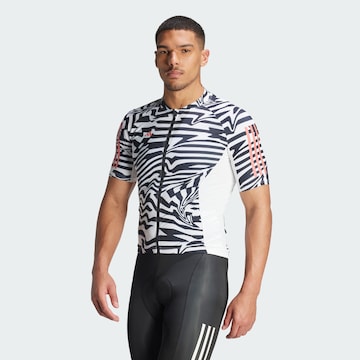 T-Shirt fonctionnel 'Essentials 3-Stripes' ADIDAS PERFORMANCE en blanc : devant