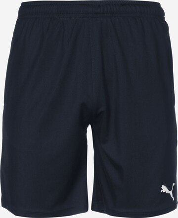 PUMA Workout Pants 'TeamRise' in Blue: front