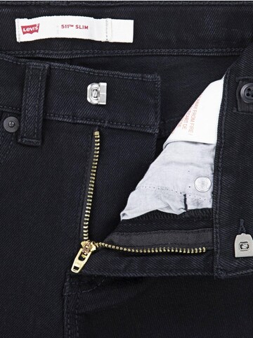 Levi's Kids Slimfit Jeansy w kolorze czarny
