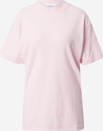 Soulland Μπλουζάκι 'Kai' σε ροζ: μπροστά