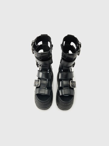 BUFFALO Sandaal 'GOSPHER ZEUS' in Zwart