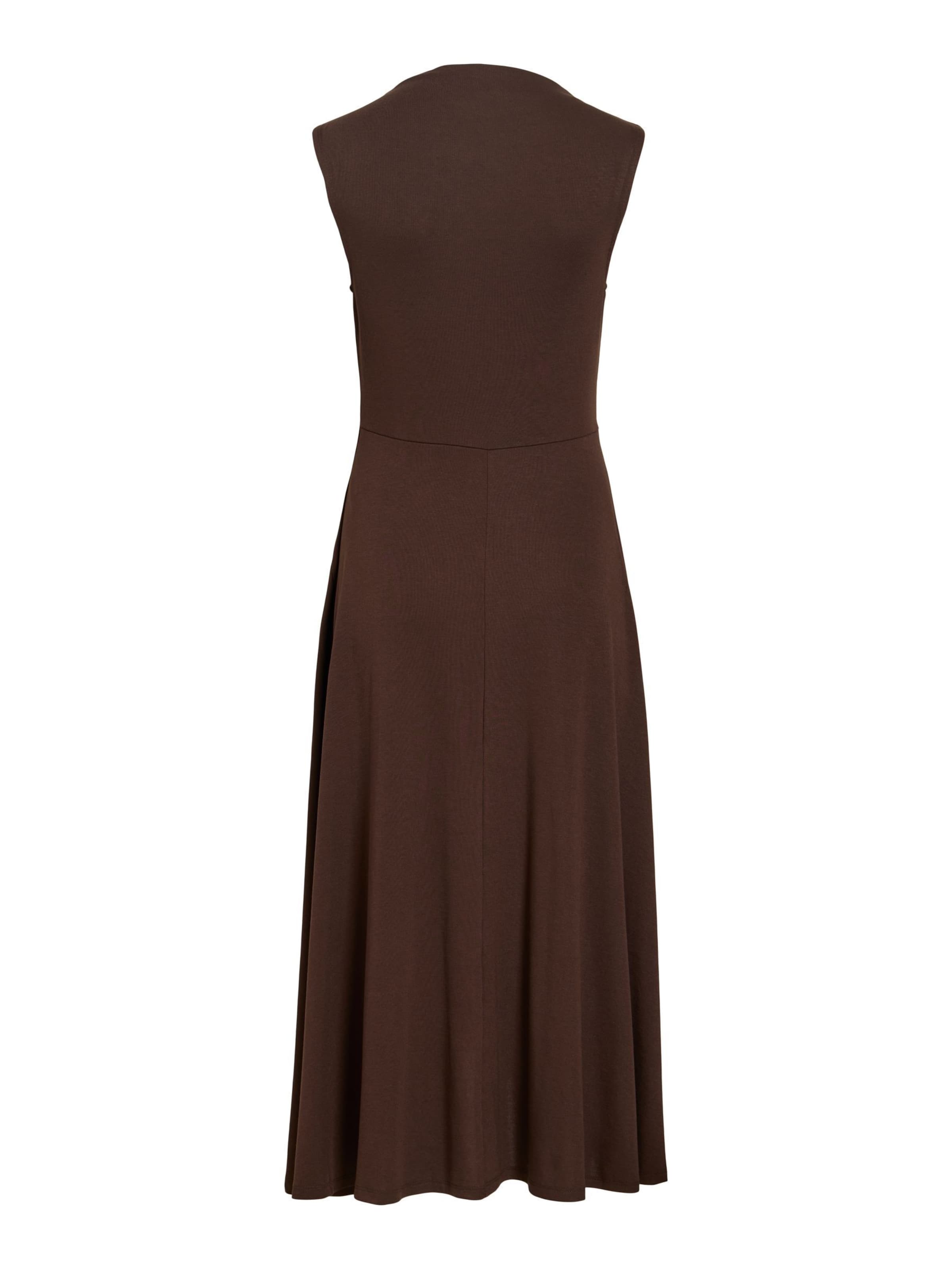 VILA Dress 'VIScarlet' in Brown