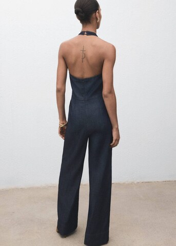 MANGO Jumpsuit 'Lua' in Blue