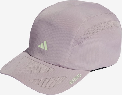 ADIDAS PERFORMANCE Casquette de sport 'Adizero' en vert clair / lilas, Vue avec produit