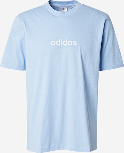 ADIDAS SPORTSWEAR Toiminnallinen paita 'Essentials' värissä vaaleansininen / valkoinen, Tuotenäkymä