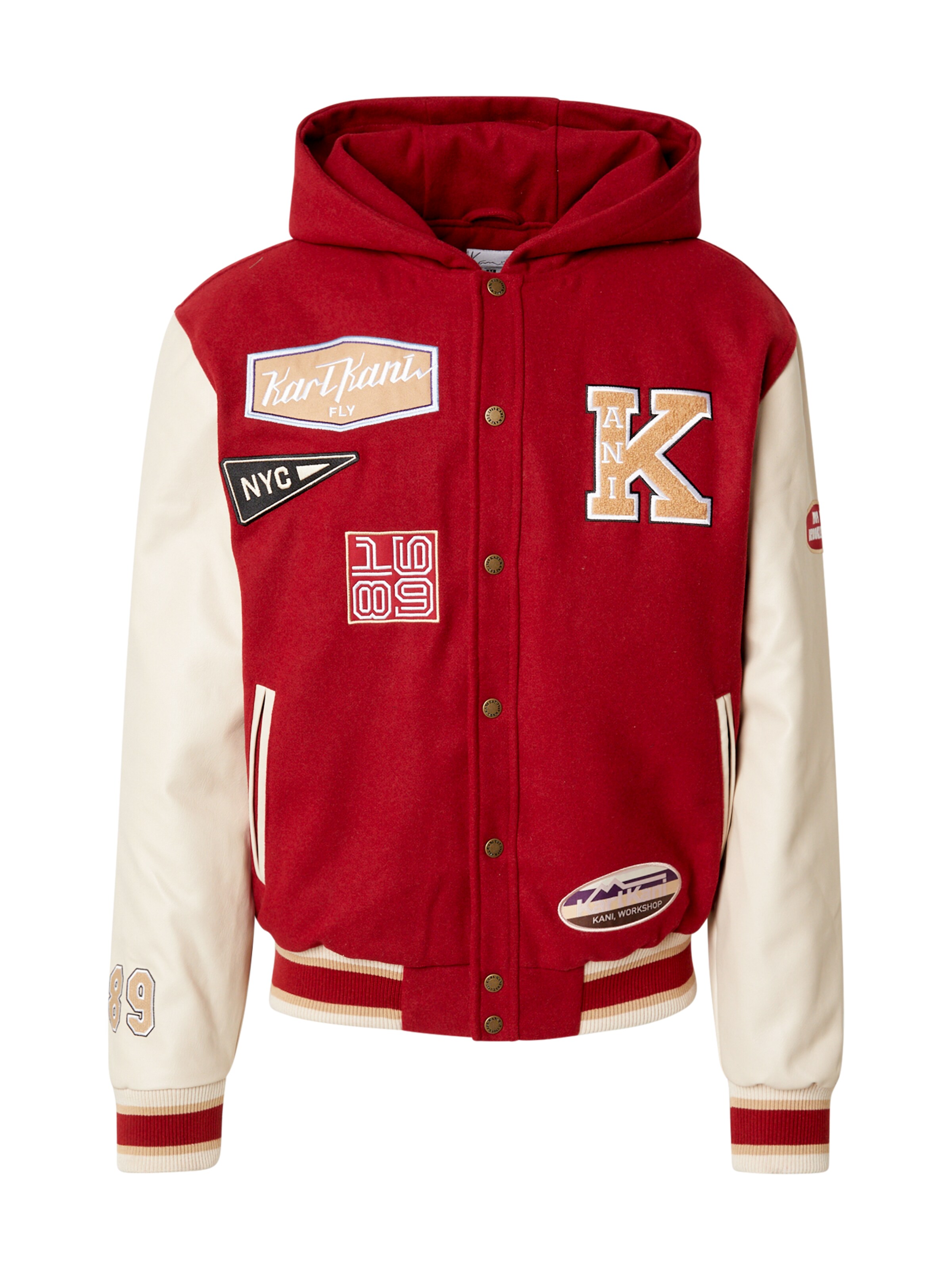 Karl Kani Overgangsjakke i rød: forside