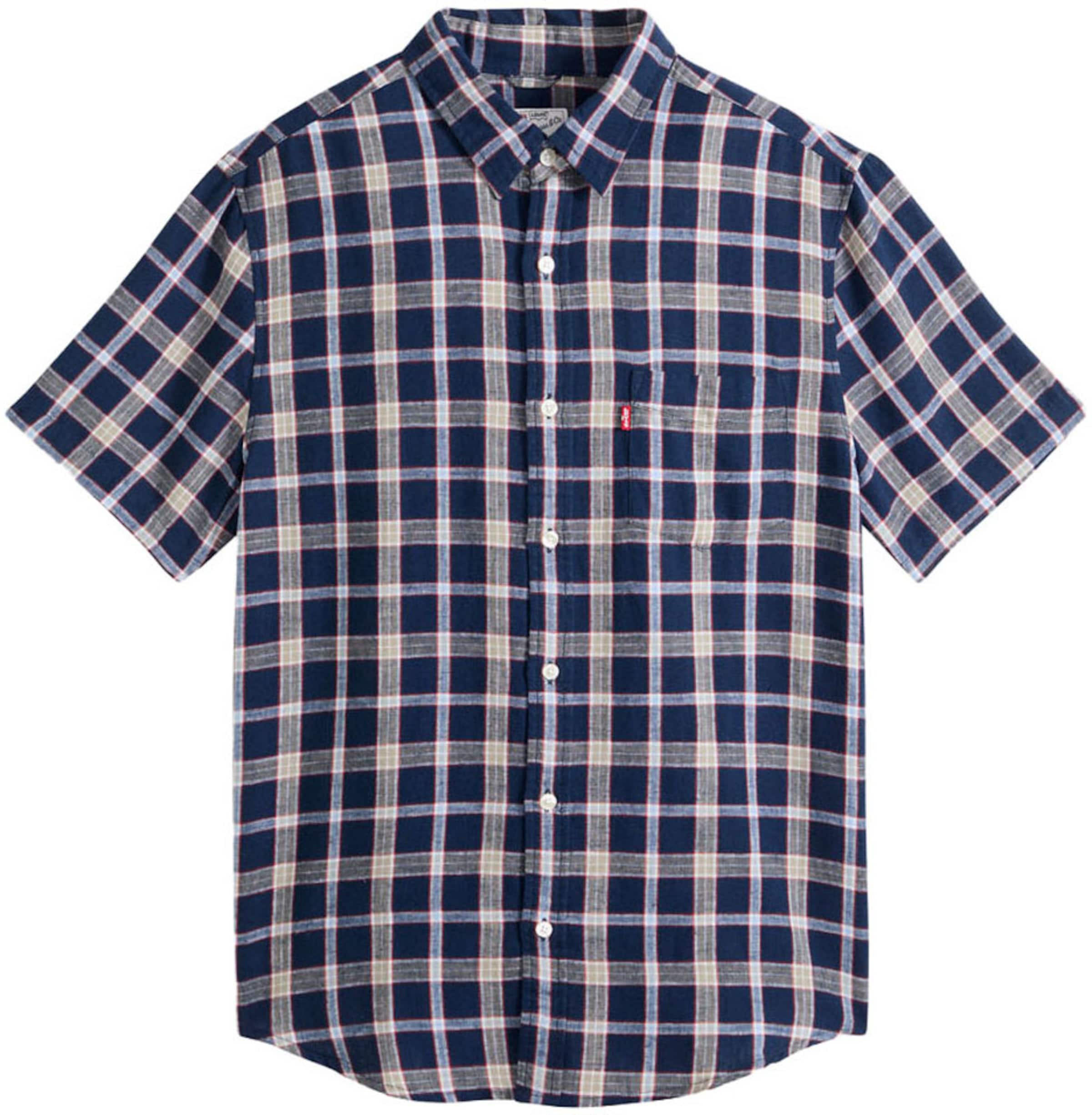 LEVI'S ® Hemd in beige / marine / grau, Produktansicht