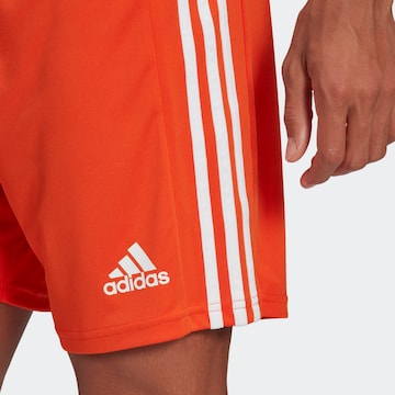 ADIDAS SPORTSWEAR Regular Workout Pants 'Squadra 21' in Orange