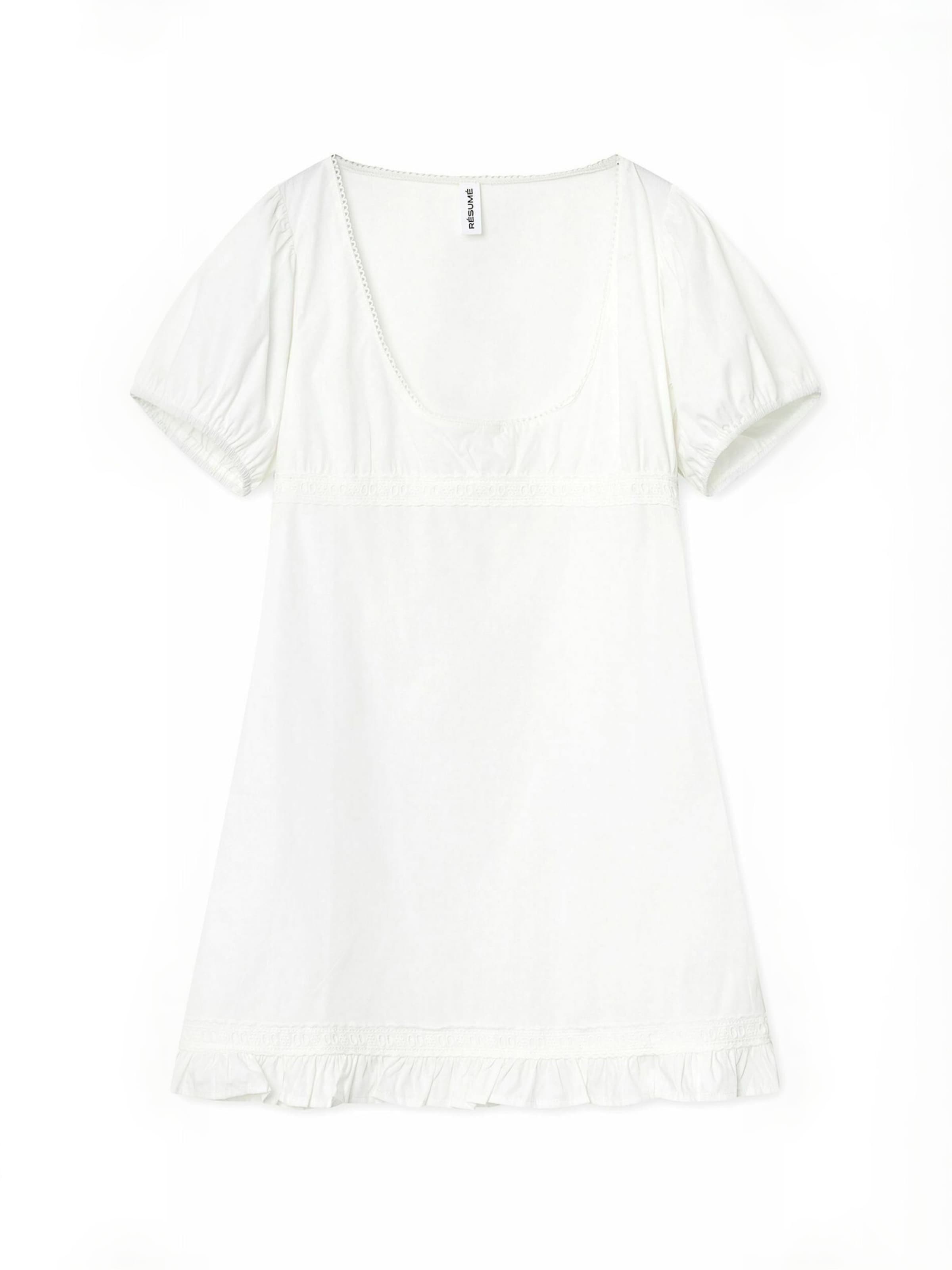 Robe ' NonnaRS ' Résumé en blanc : devant