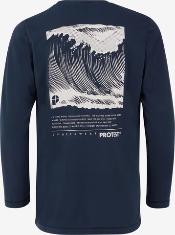 PROTEST Performance Shirt 'HORN' in Blue