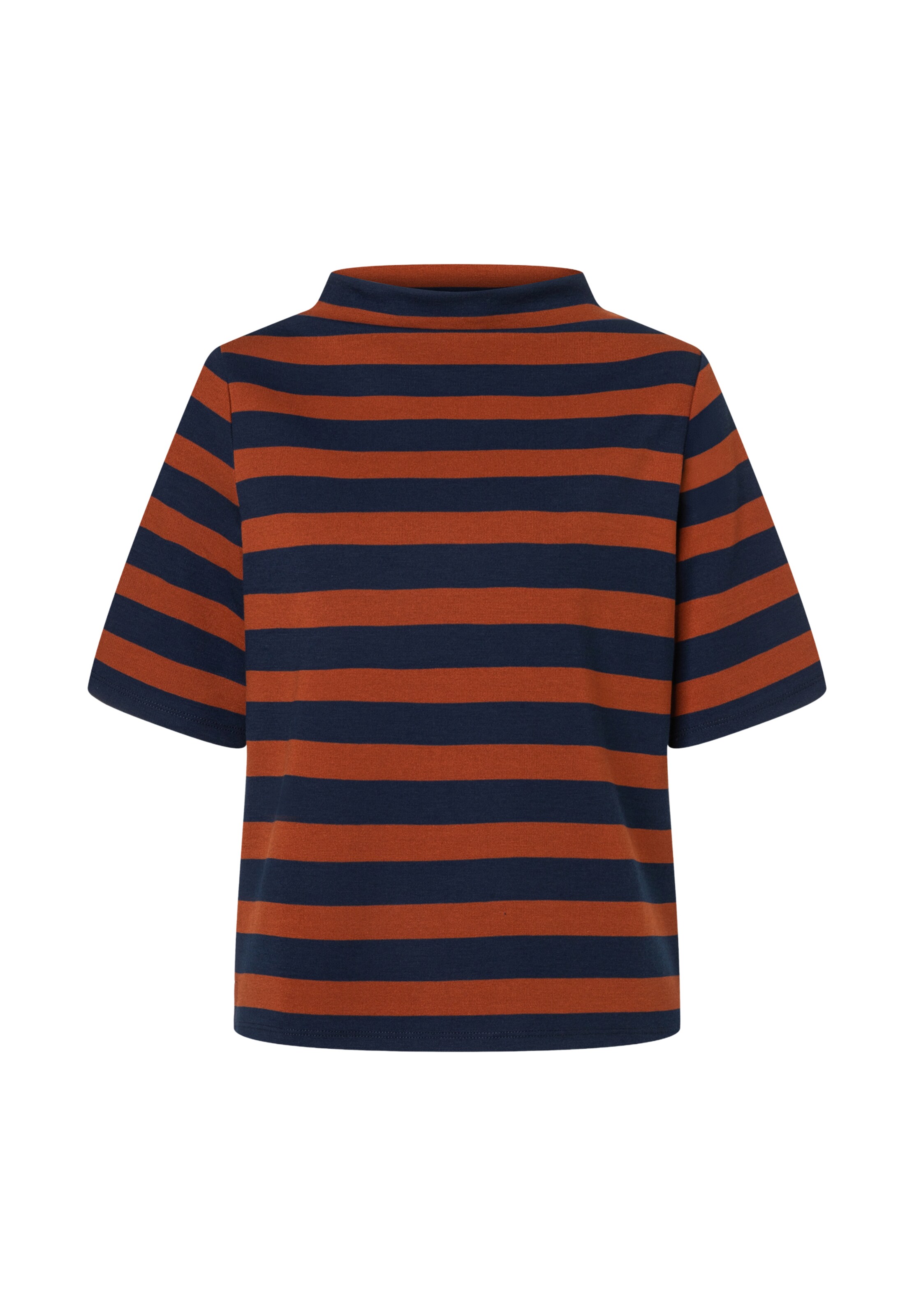 MORE & MORE Shirt in XS in Navy / Cognac, Item view