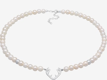 ELLI Necklace 'Rentier' in Silver: front