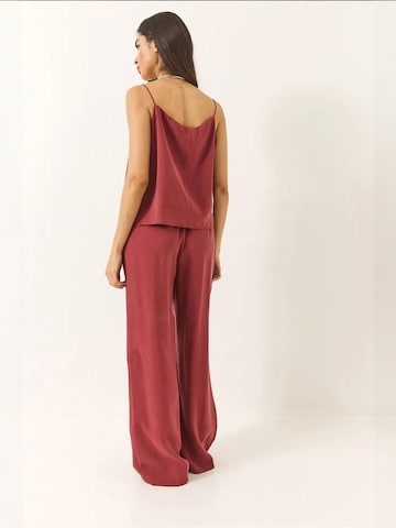 Bianco Lucci - Roupa de casa 'Zweiteiliges Set' em vermelho
