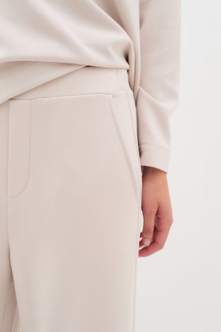 InWear Wide leg Broek 'GincetteIW' in Beige