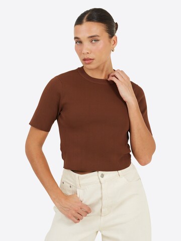 BRAVE SOUL Shirts i brun: forside