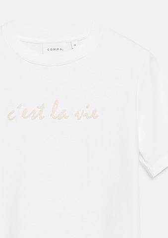 COMMA Shirt in Wit