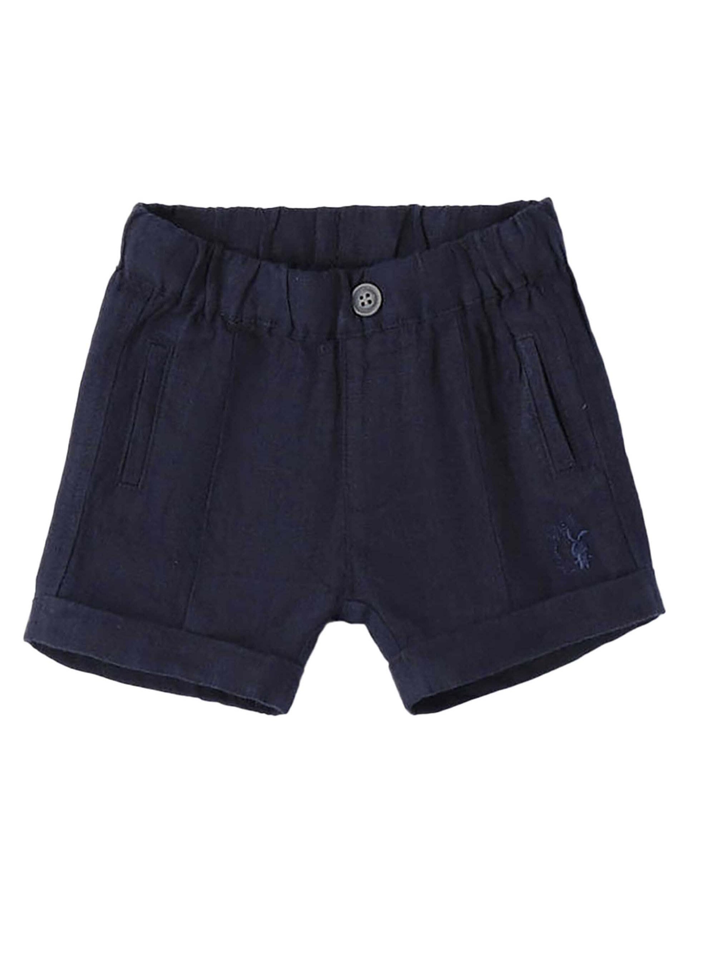 IDO COLLECTION Regular Trousers in Blue: front