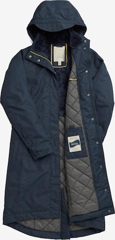 Seasalt Cornwall Funkční kabát 'Janelle' – modrá: přední strana