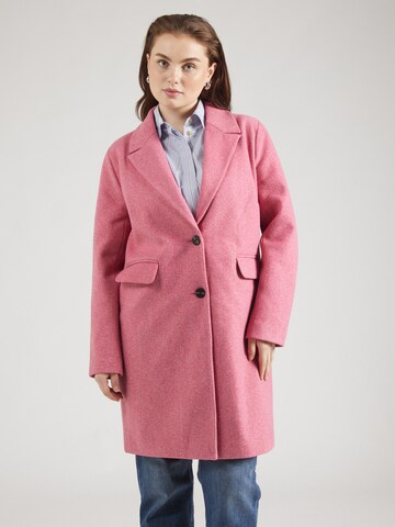 ONLY Carmakoma Between-Seasons Coat 'CARBlake' in Pink: front