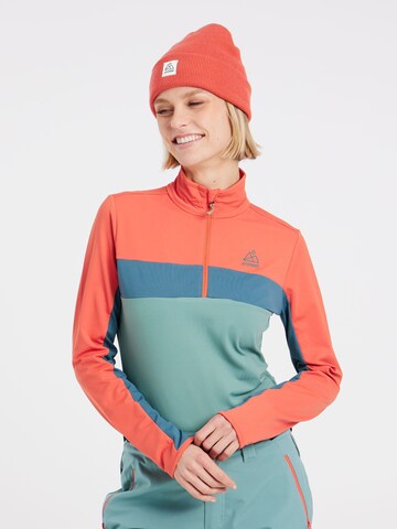 PROTEST Athletic Sweatshirt 'PRTNAIADS' in Red