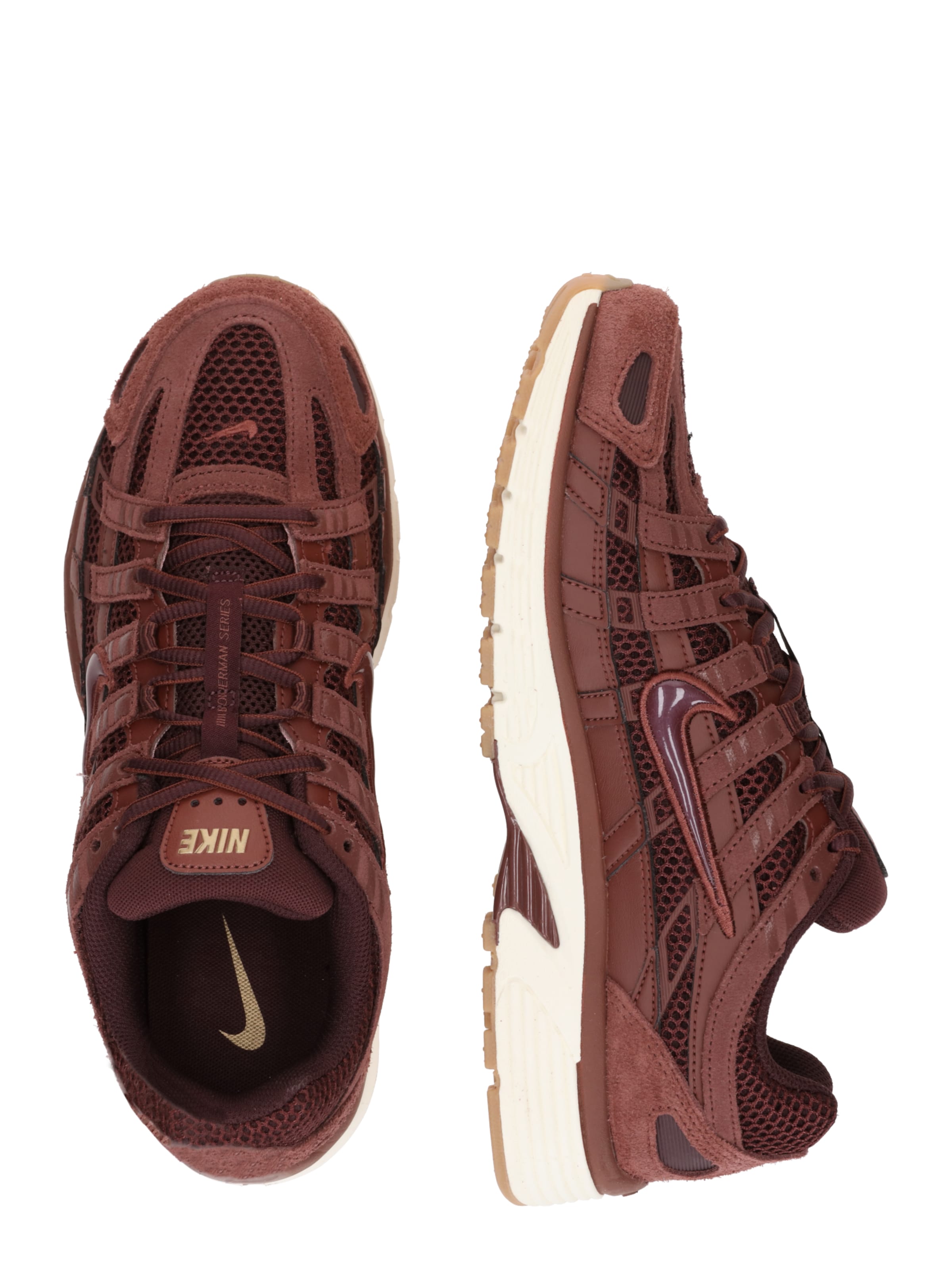 Nike Sportswear Σνίκερ χαμηλό 'P-6000 SE' σε κόκκινο