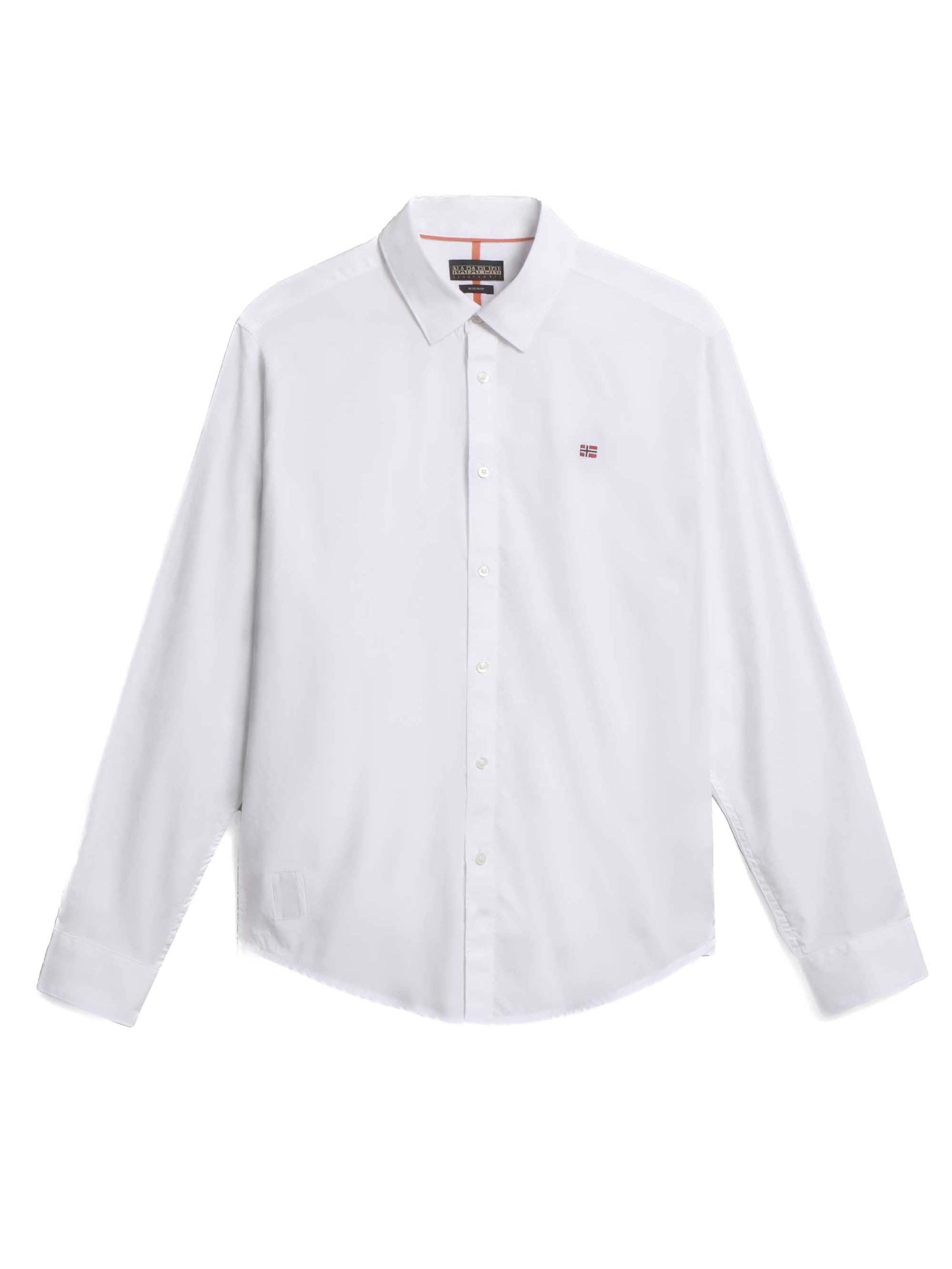 NAPAPIJRI Πουκάμισο 'G-Graie 1' σε λευκό: μπροστά