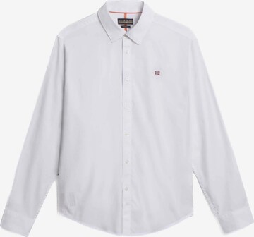 NAPAPIJRI Regular fit Overhemd 'G-Graie 1' in Wit: voorkant