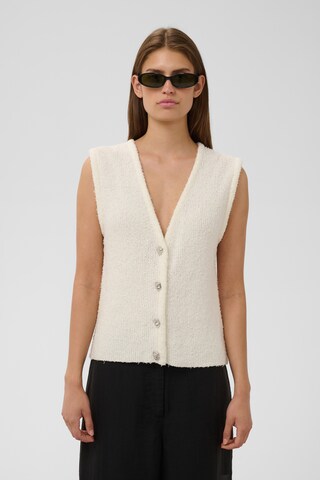 SOAKED IN LUXURY Vest i hvid: forside