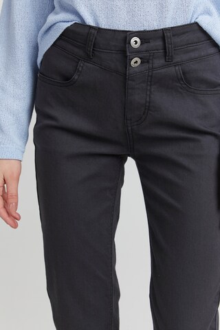 Oxmo Slimfit Jeans 'Peetje' in Schwarz