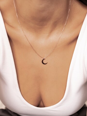 Hey Happiness - Cadena 'Halbmond' en oro