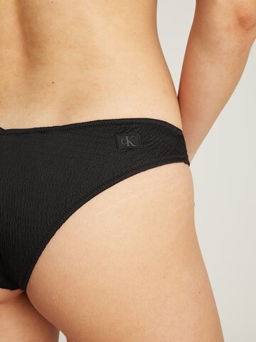 Calvin Klein Swimwear Bikinibroek 'DELTA' in Zwart