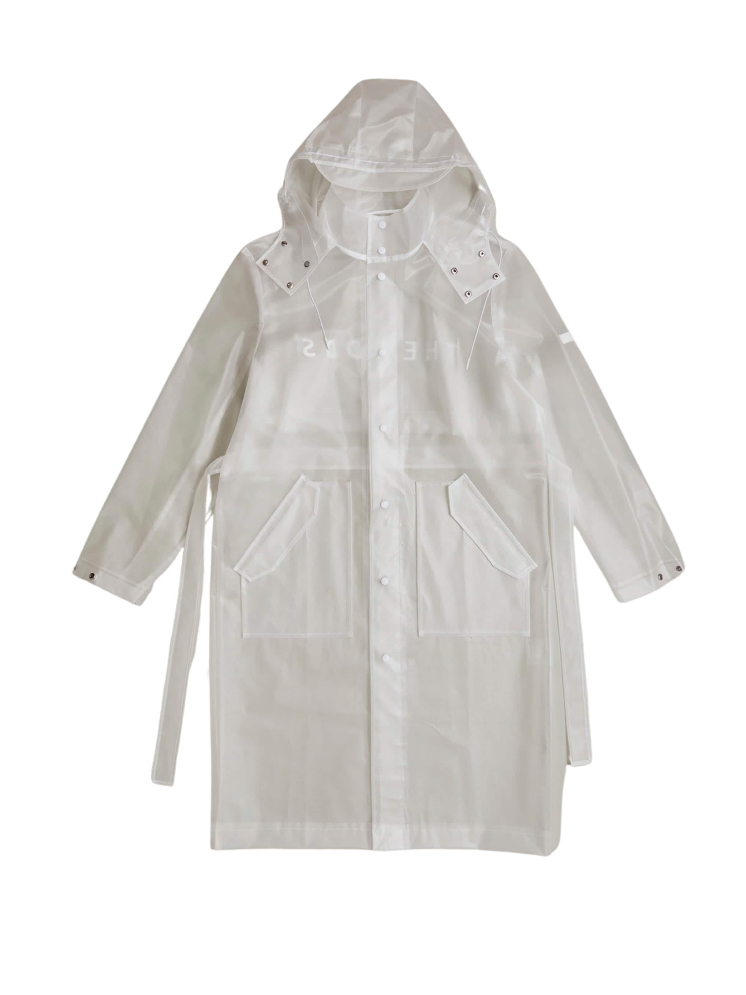 THE ODDS Funktionsfrakke 'C-Thru Raincoat/ LMTD edition' i beige: forside