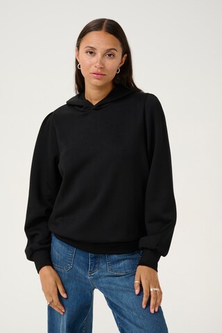 Kaffe Sweatshirt 'April' i sort: forside