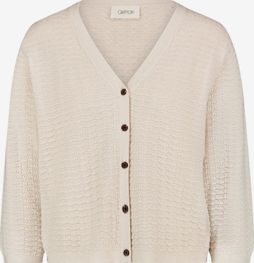 Cardigan Cartoon en beige : devant