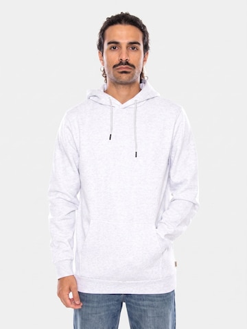 Felpa 'ONSCERES HOODIE SWEAT NOOS SUPER LIGHT GREY MELANGE' di Only & Sons in grigio: frontale