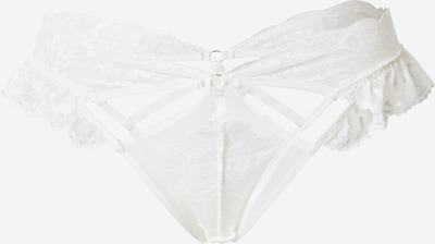 Hunkemöller Stringid 'Libertine' valge, Tootevaade