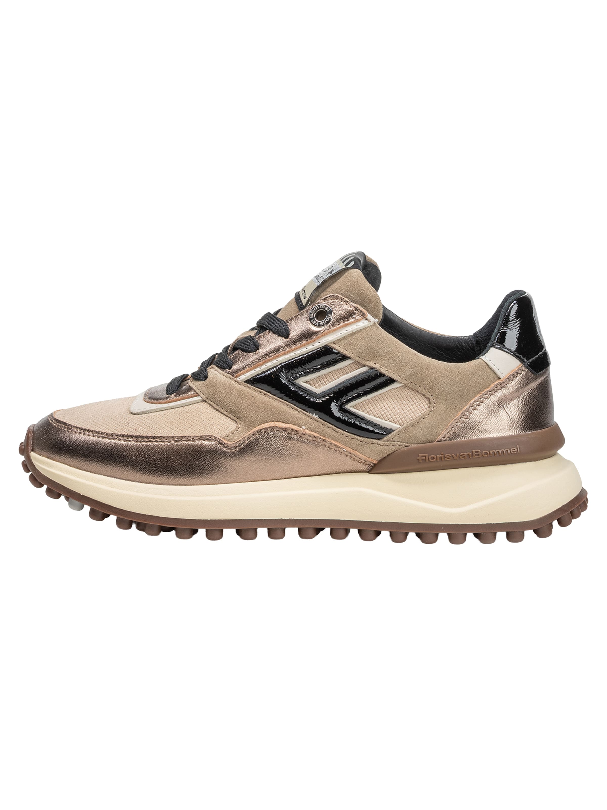 Floris van Bommel Sneakers 'Noppi 52' in 35 in Beige / Bronze / Black, Item view