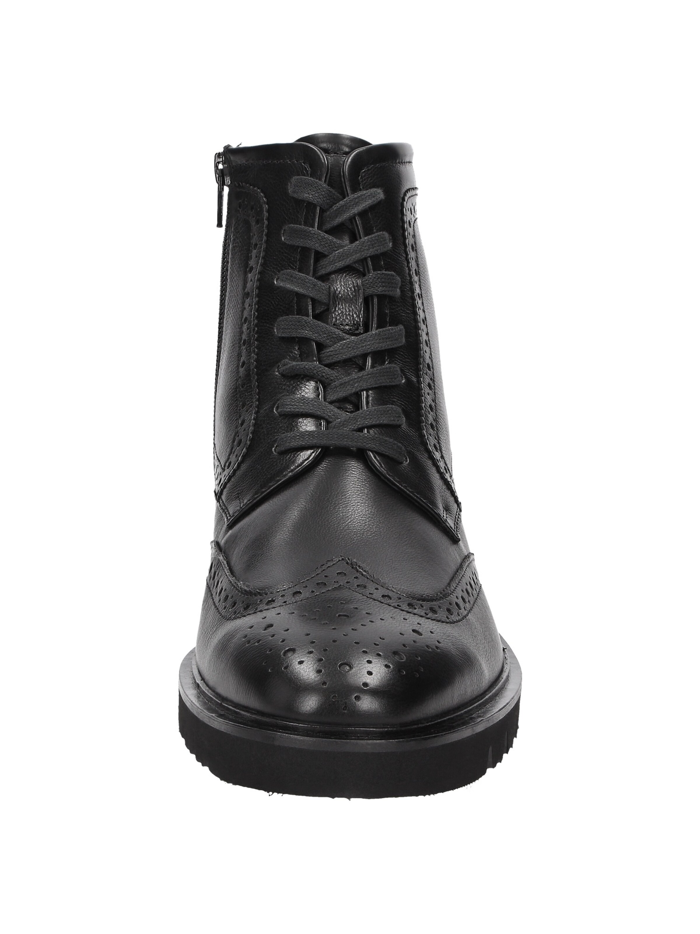 SIOUX Schnürboots 'Rogtanos' in Schwarz