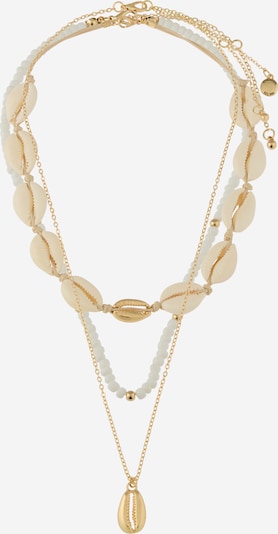 STEVE MADDEN Kette in beige / gold / weiß, Produktansicht