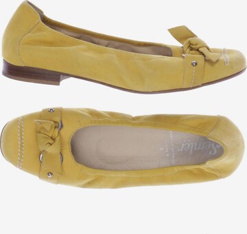 SEMLER Flats & Loafers in 39 in Yellow: front